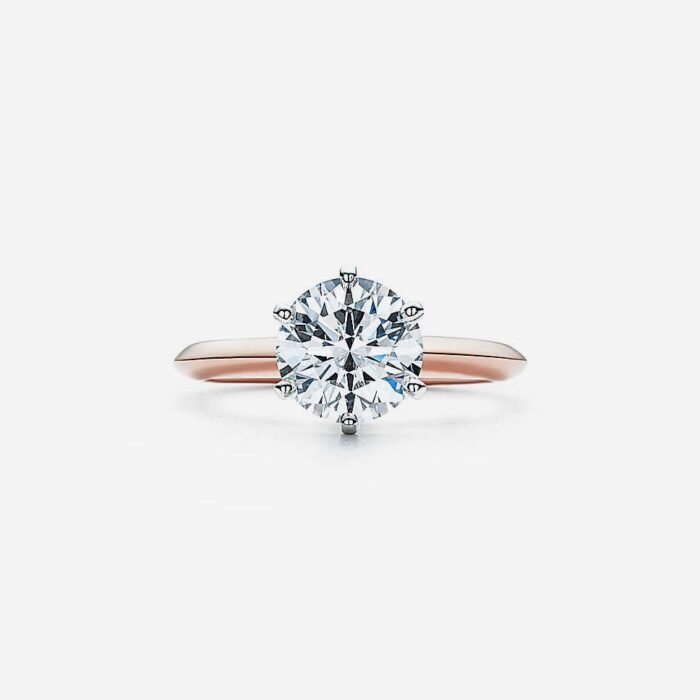 A finger of eternity, diamond, 18K rose gold ring - 图片 1