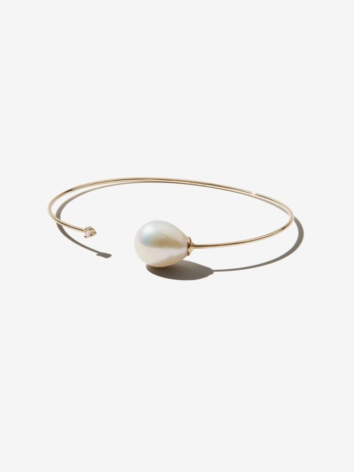 Sea of Beauty. Pearl and Diamond Cuff - 图片 2