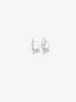 Akoya Pearl Diamond Bar Earrings