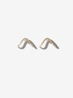 Sea of Beauty. Diamond Curve Earring