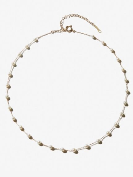 Sea of Beauty. Floating Pearl Anklet